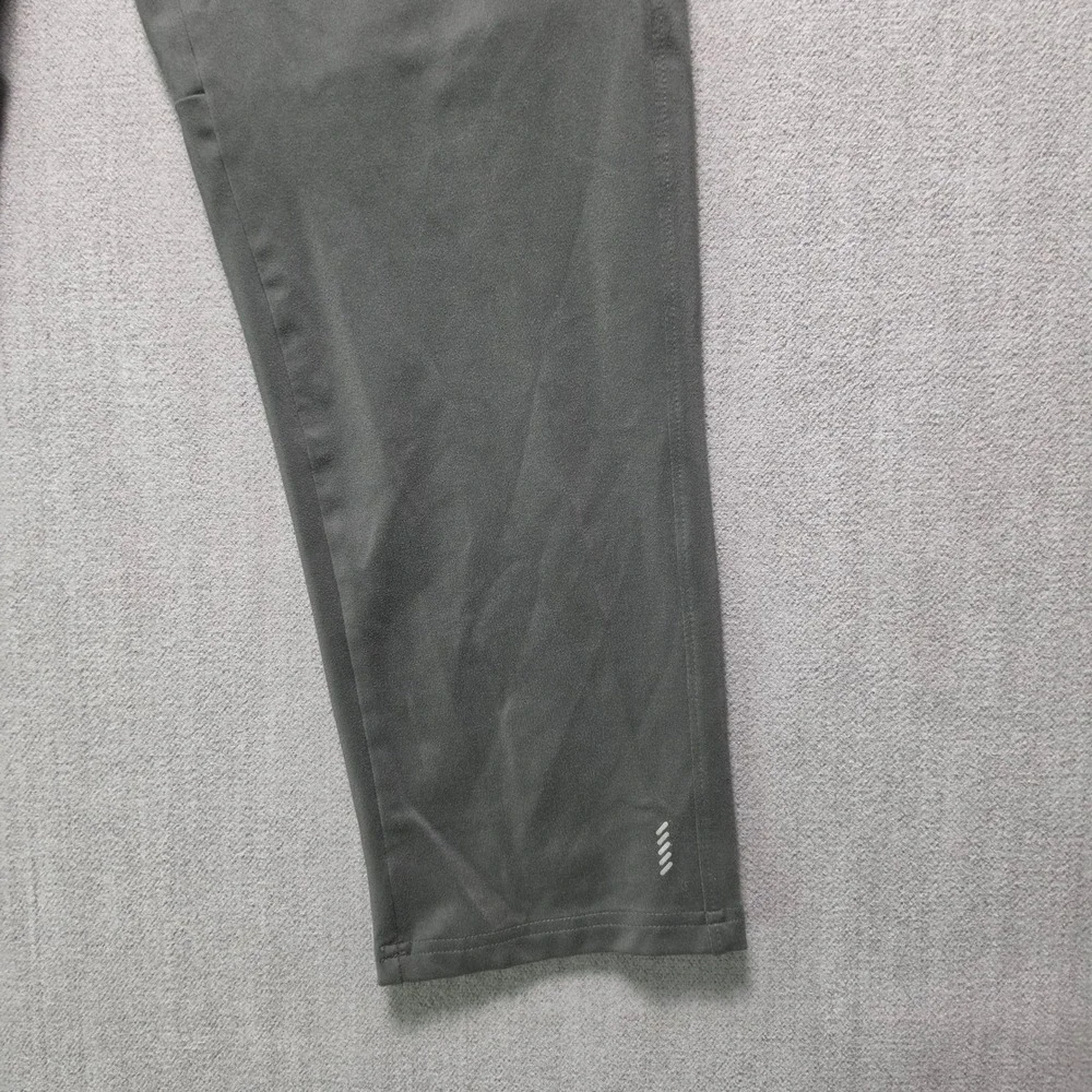 Balance Collection Jogger Pants Mens L Olive Green Athletic Zipper Pockets